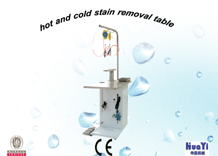 Hospital Industrial Laundry Equipment Stain Removal Table for Cloth / Spotting Table