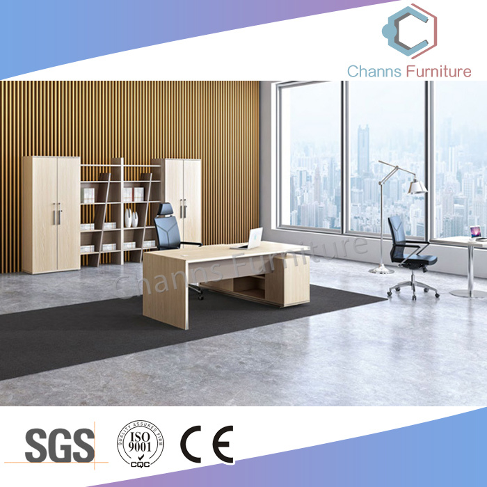 Modern Corner Office Furniture L Shap Wooden Table (CAS-MD18A72)