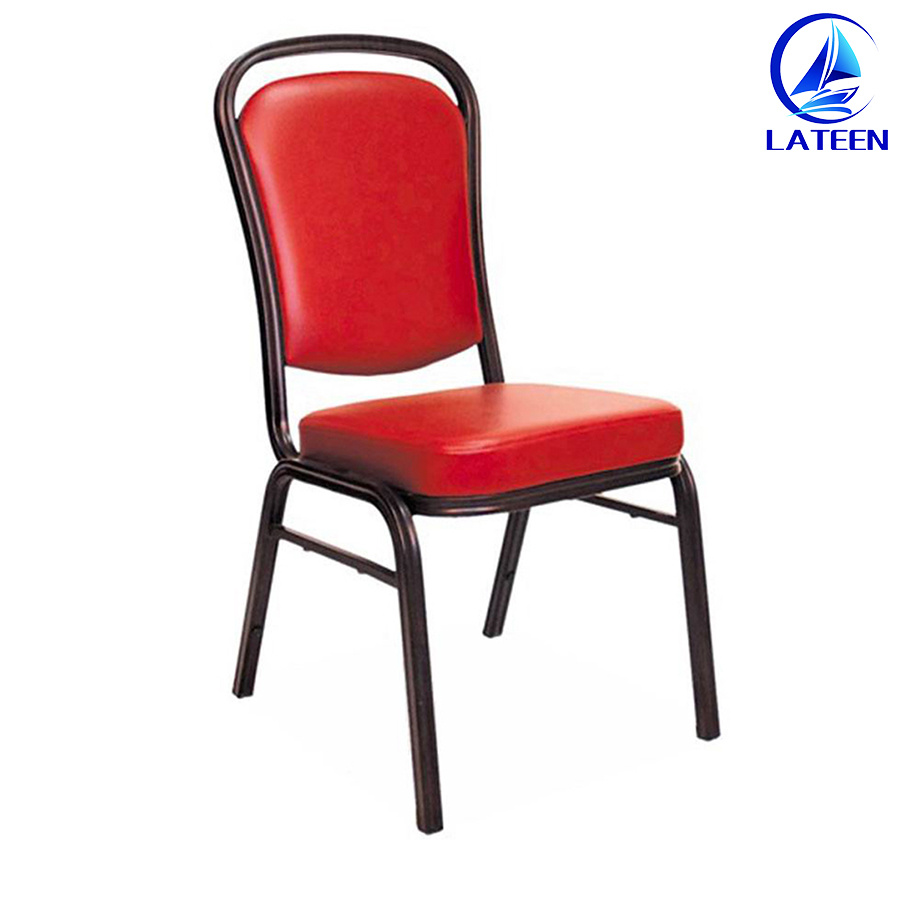 Metal Frame Hotel Banquet Stacking Chair for Sale