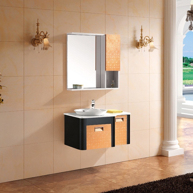 Aviation Aluminum Alloy Bathroom Cabinet Ca-L457