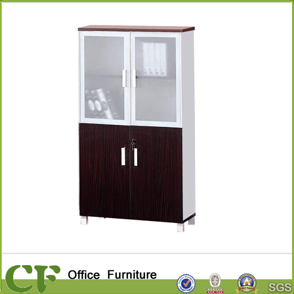 Customized Office Furniture Cabinet Glass/Wood Door Filing Cabinet