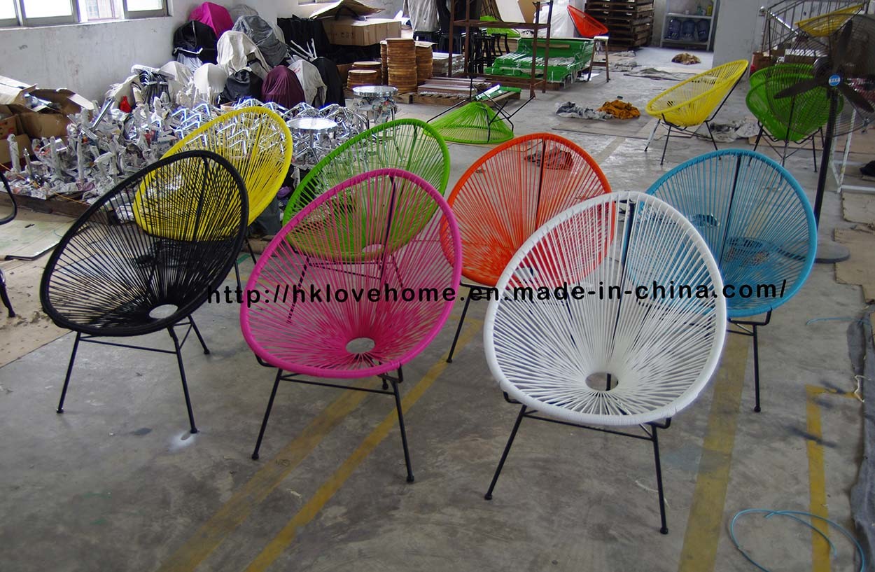 Classic Metal Rattan Outdoor Lounge Acapulco Garden Living Room Chairs