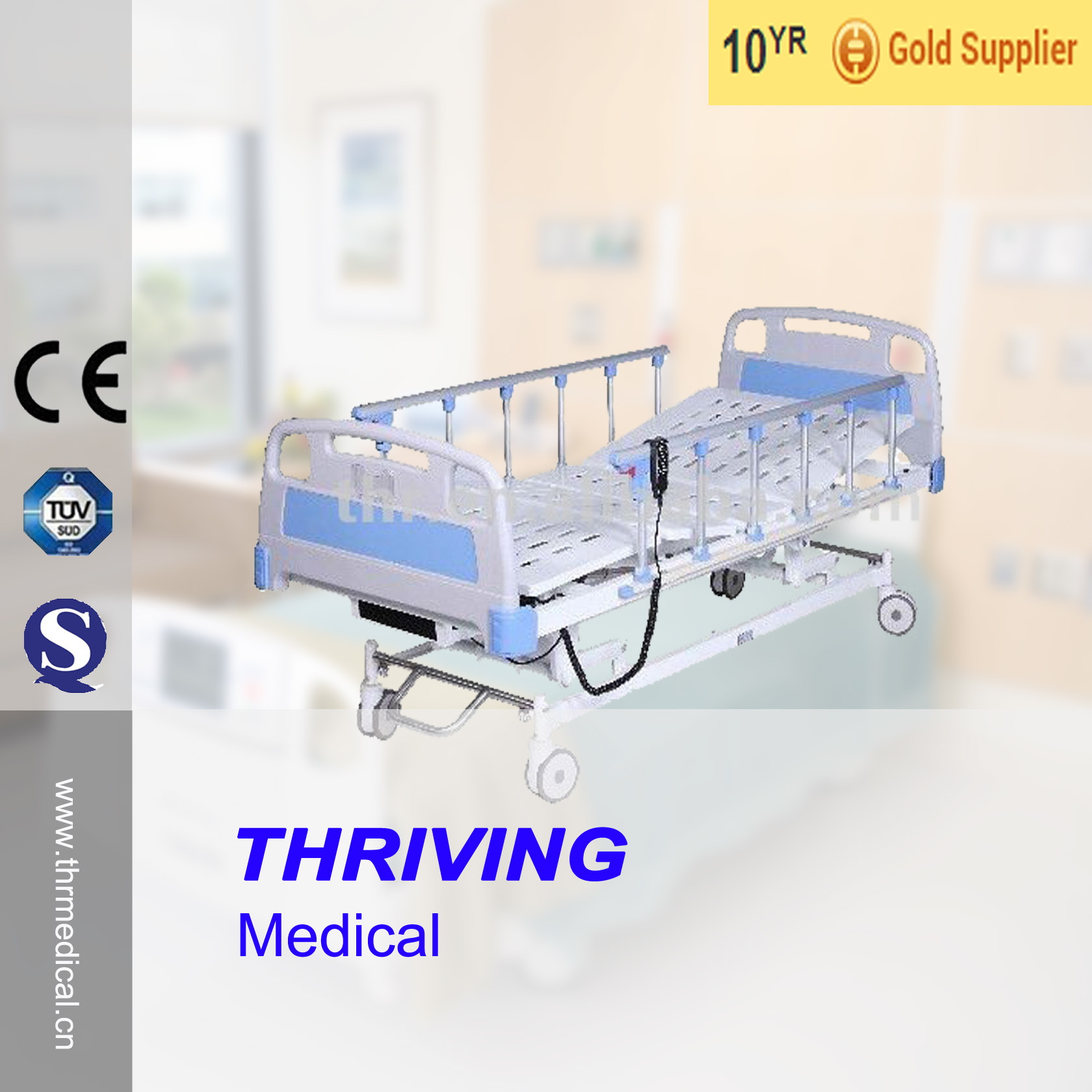 3 Function Electric Hospital Bed (THR-EB300J)