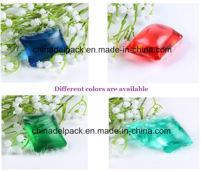 OEM&ODM Liquid Washing Detergent, Washing Liquid Detergent with Water Souble Film, Laundry Liquid Detergent Pod