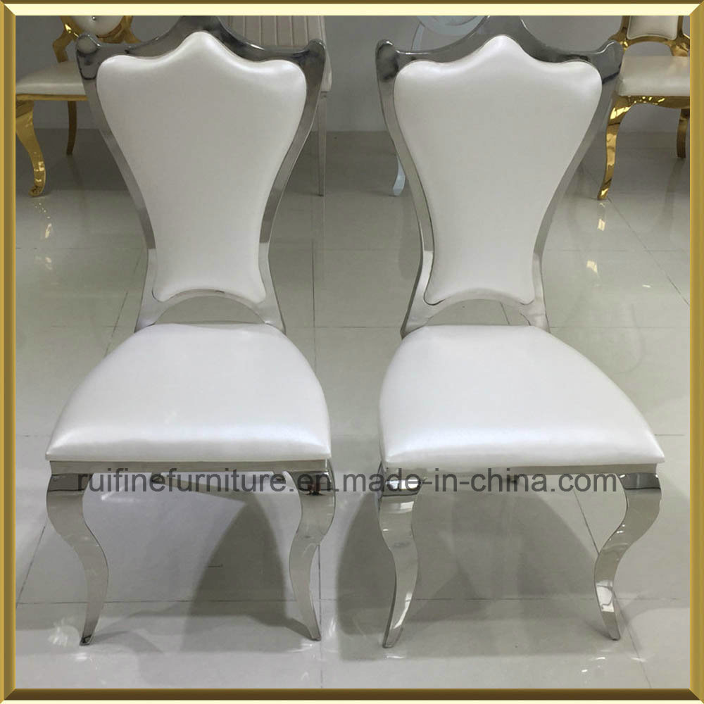 Foshan Modern Chrome Royal King Throne Dining Chair for Event Wedding