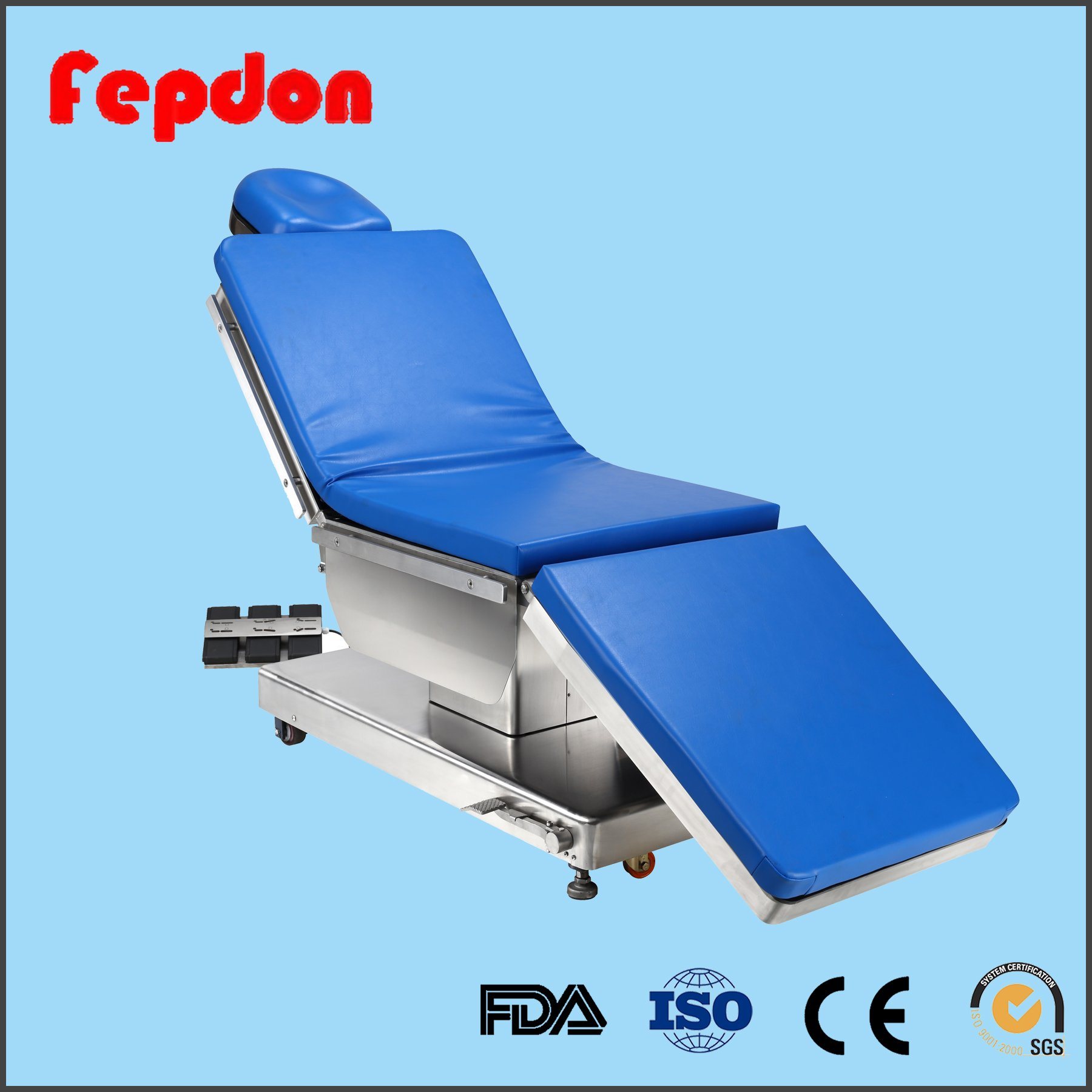 Hospital Ophthalmologic Operation Table with Chair