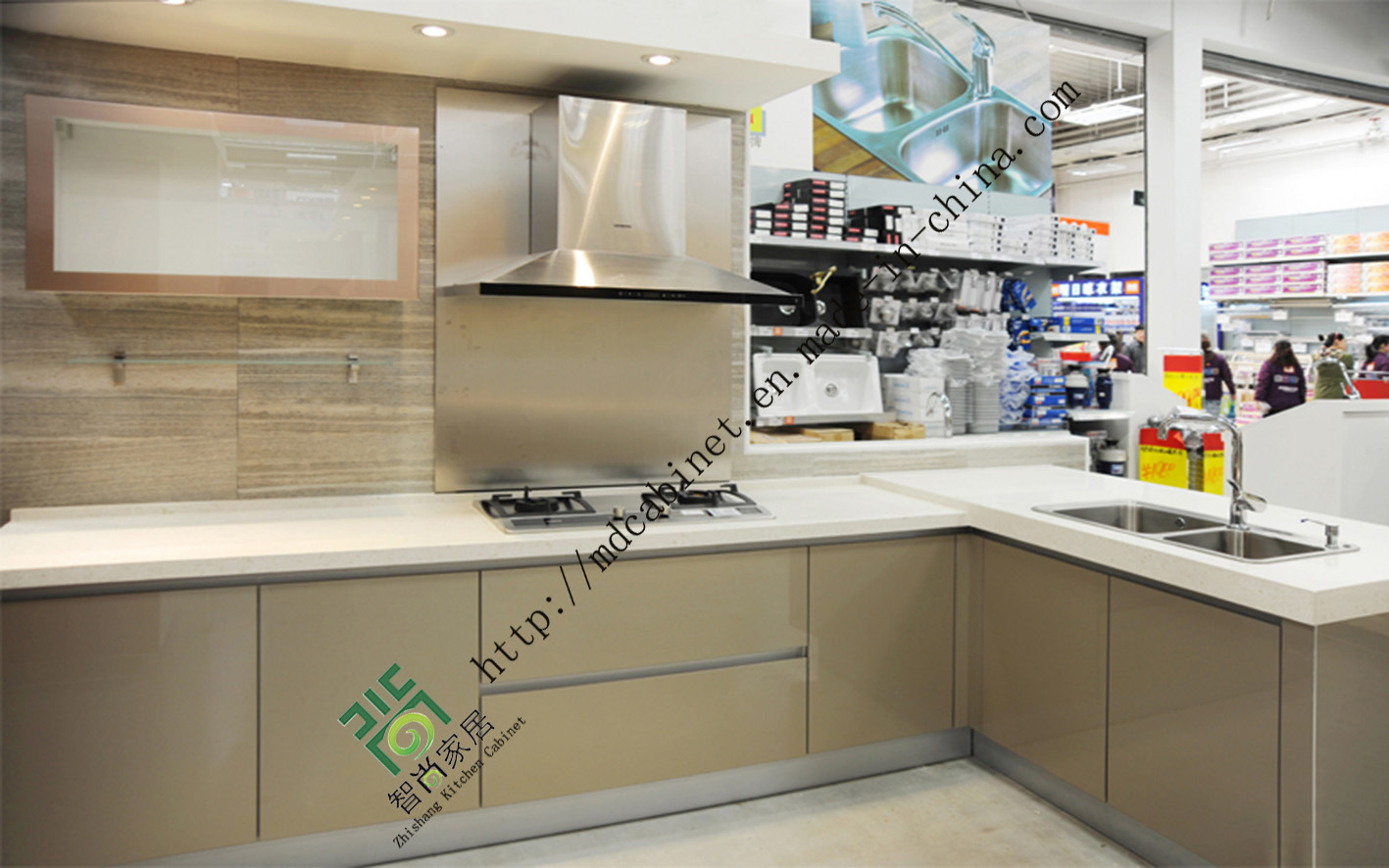 2015 New Style Quality Kitchen Cabinet (ZS-122)