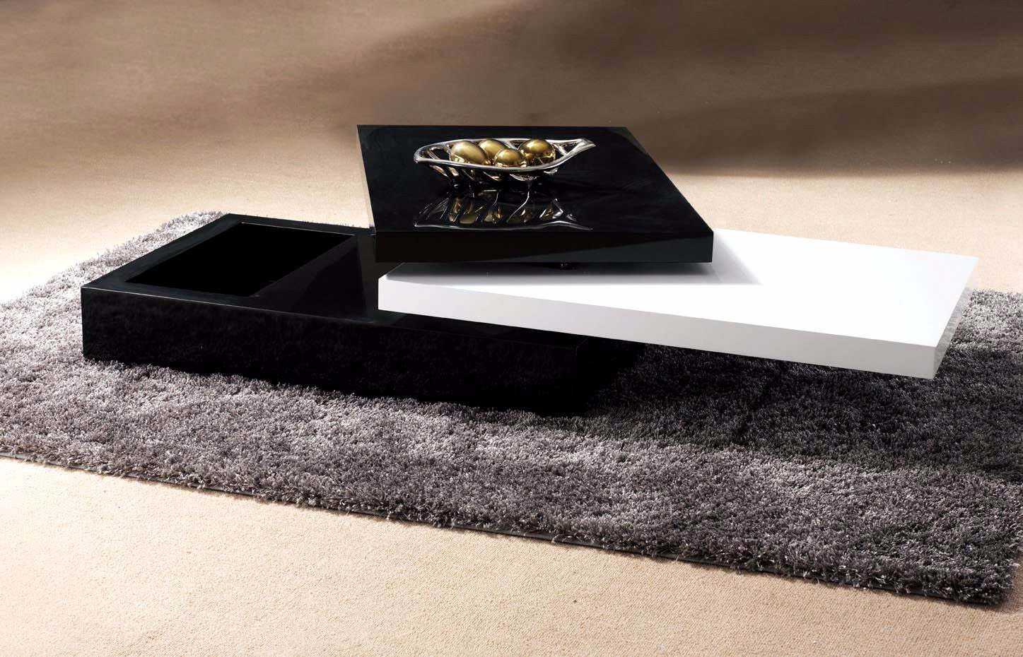 Folded High Gloss Coffee Table (CJ-M056)