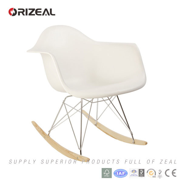 Replica Modern Desinger Eames Rar Rocker Plastic Lounge Chair (OZ-1153)