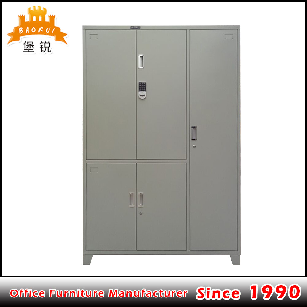 Digital Lock Combined Metal Wardrobe Cabinet