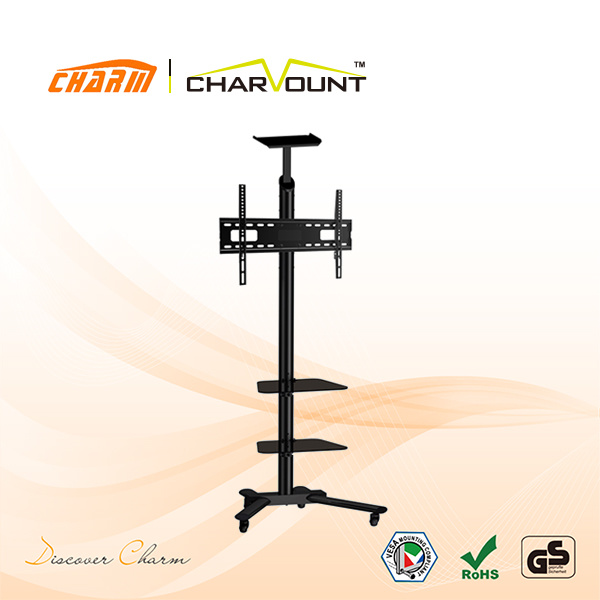 Wholesale China Products Ultra Thin TV Trolley Stand (CT-FTVS-T105B)