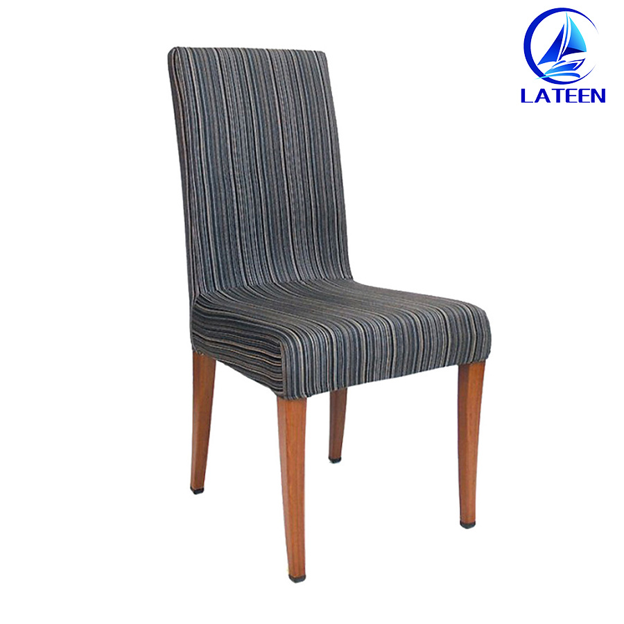 Selling Metal Dining Furniture Many Colors Fabric Aluminum Chair (LT-D008C)