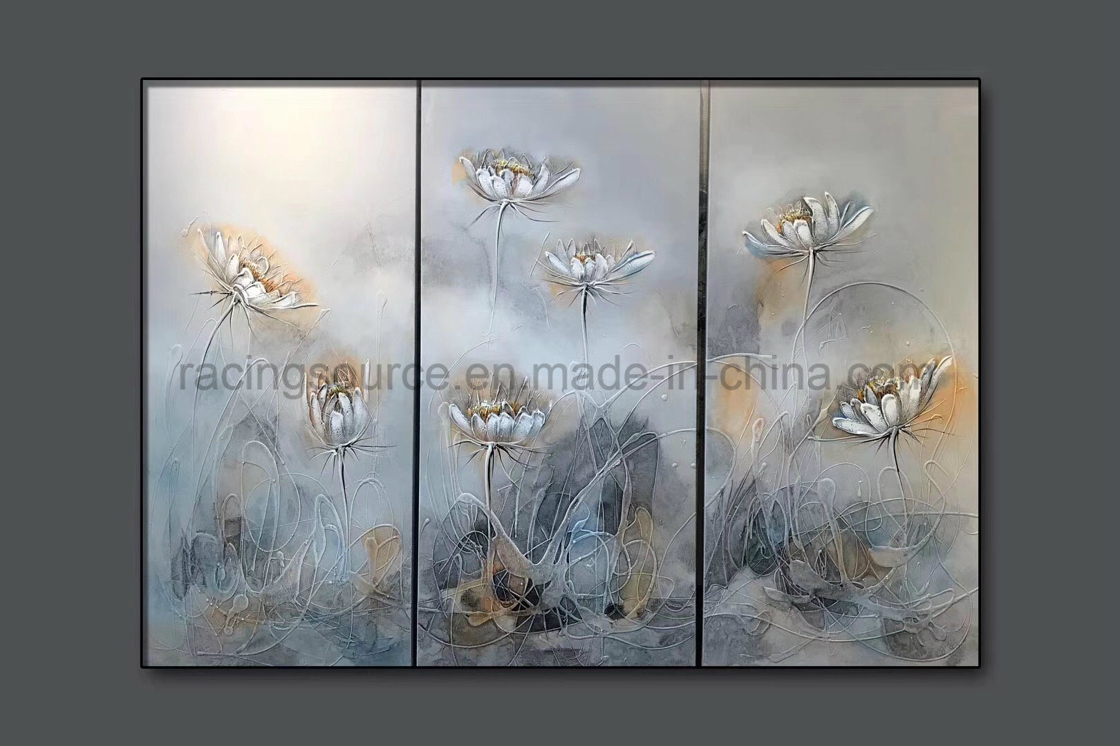 Wall Art Decoration Flower Oil Painted Canvas Prints Cheap Supplier