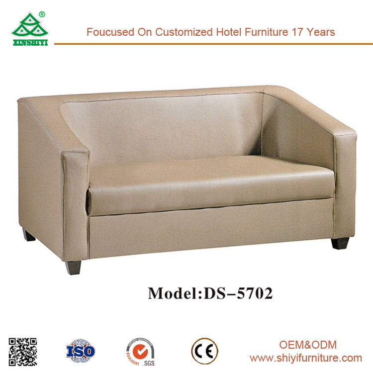 Hotel Restaurant Living Room Furniture Wooden Sofa