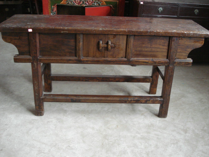 Antique Furniture Old Console Table (LWC259)