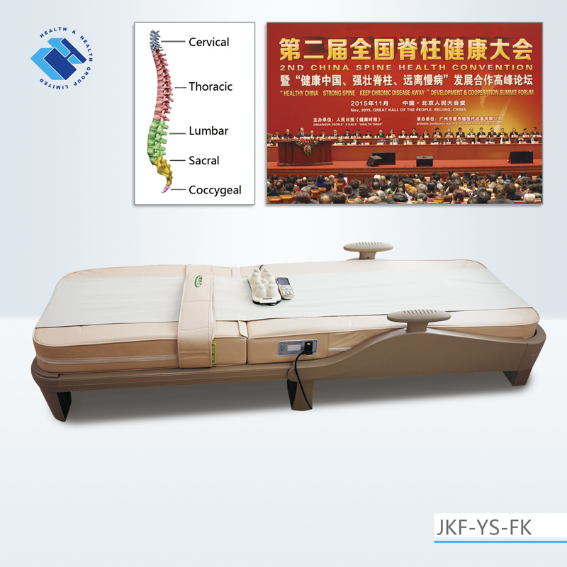 Medical Wireless Thermotherapy Fir Therapy Spine Massage Bed for SPA Detox