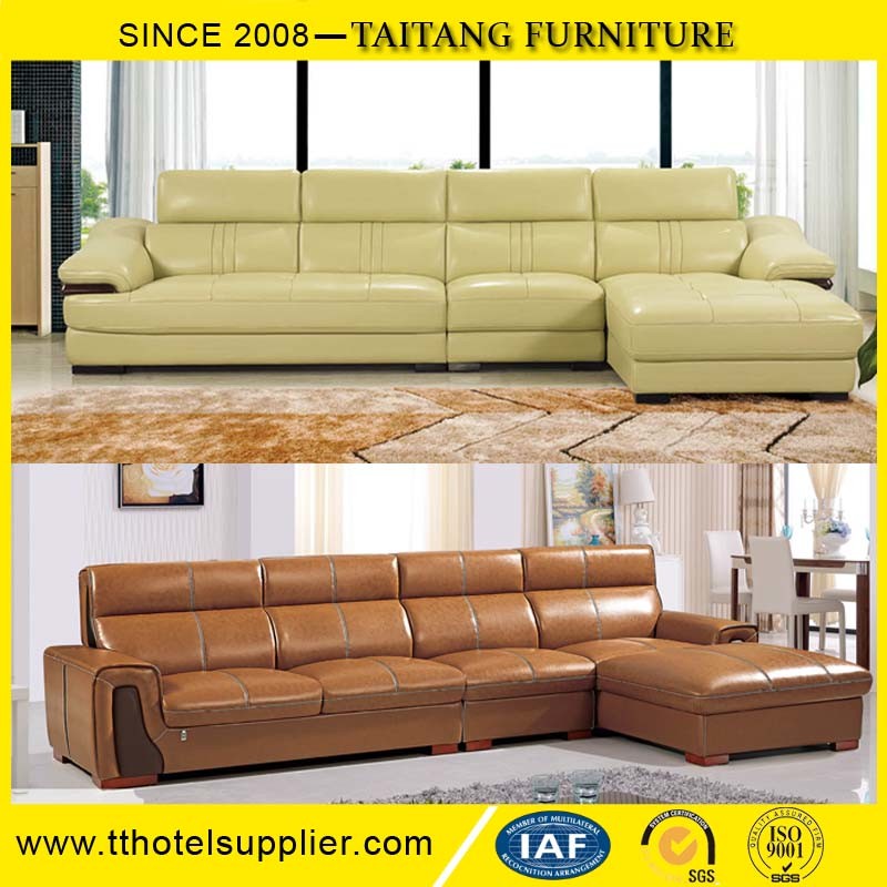 High Quality Slap-up Leaving Room Leather Sofa