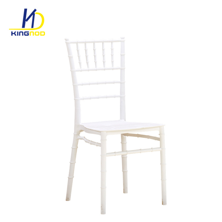 Replica Modern Rental Wedding Event Party PP Plastic Dining White Chiavari Chair