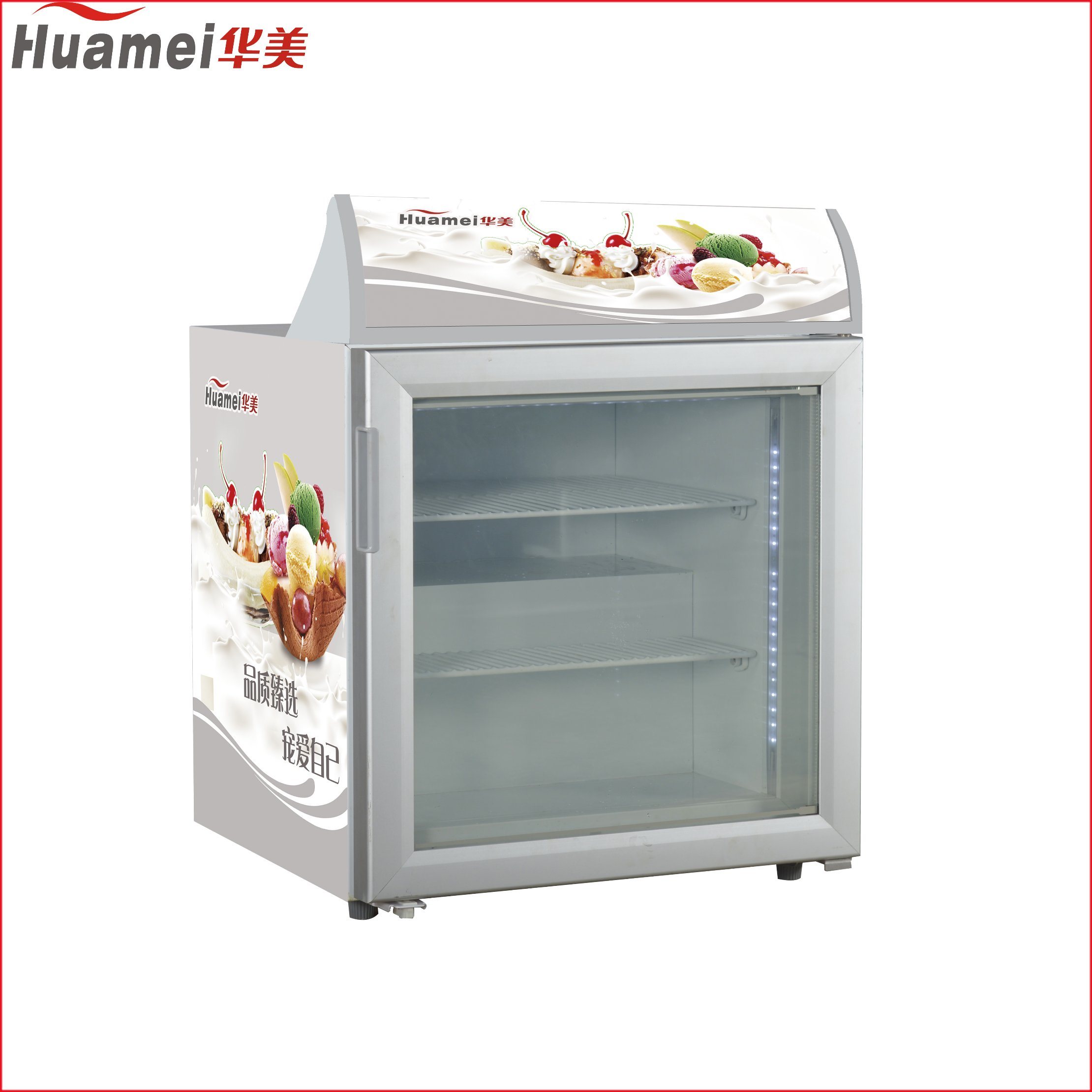 Popular Type Mini Ice Cream Display Cabinet