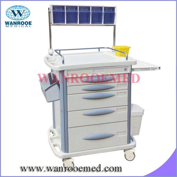 Bat-72031b-Lt Cheaper ABS Hospital Anesthesia Medical Trolley