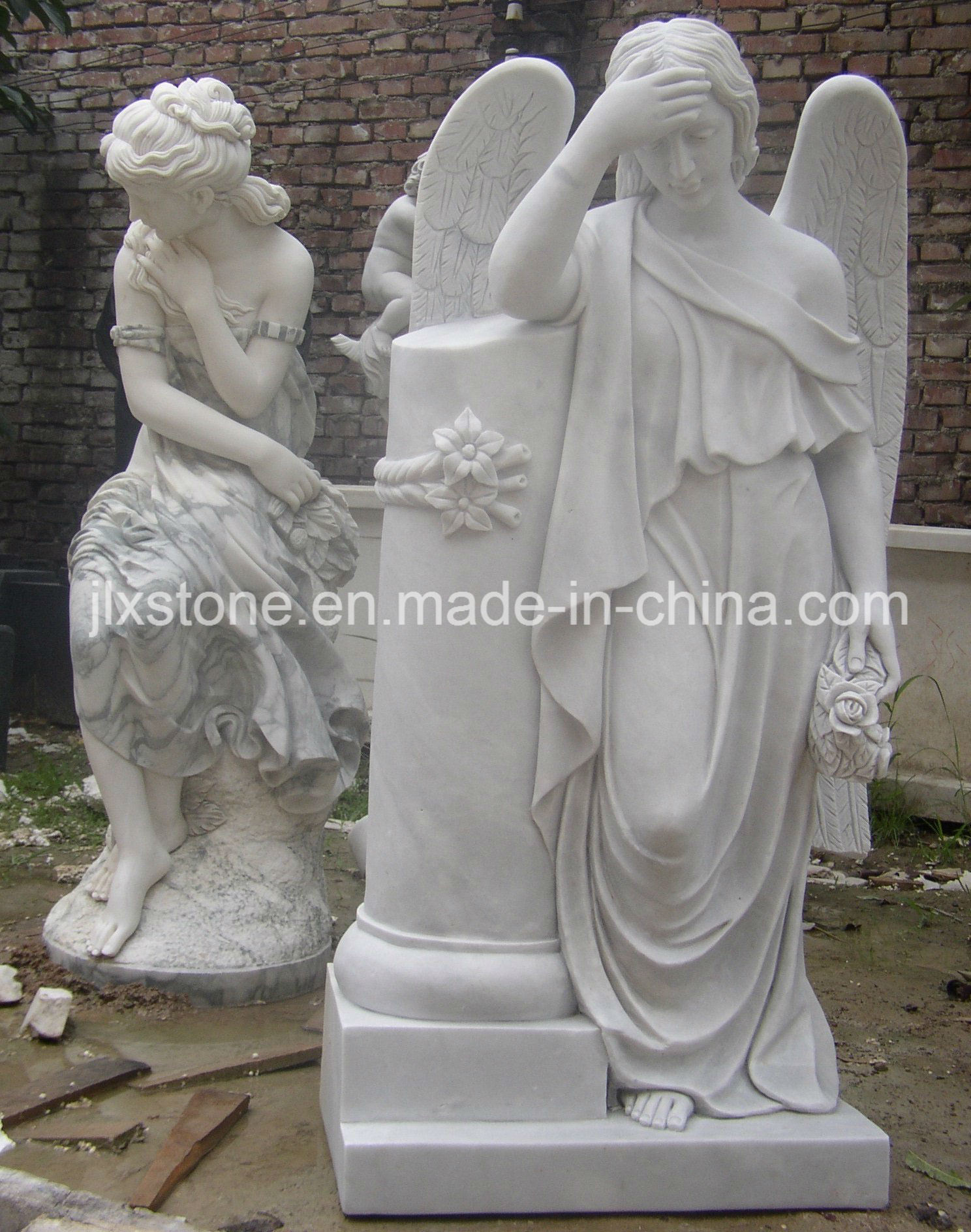 Marble Angel Sculpture