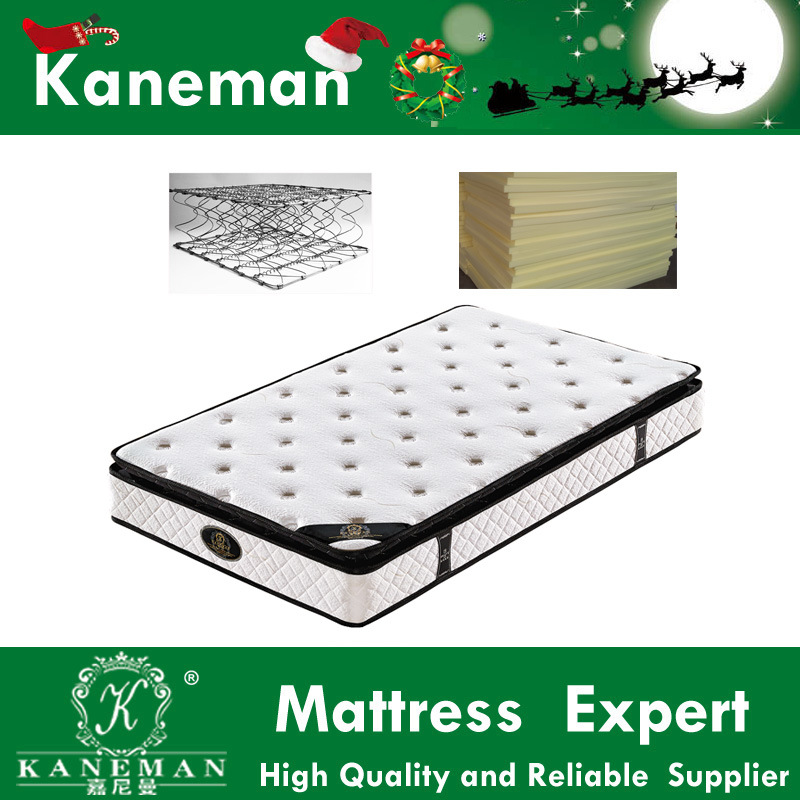 Continuous Spring & Foam Mattress, 25cm Thick