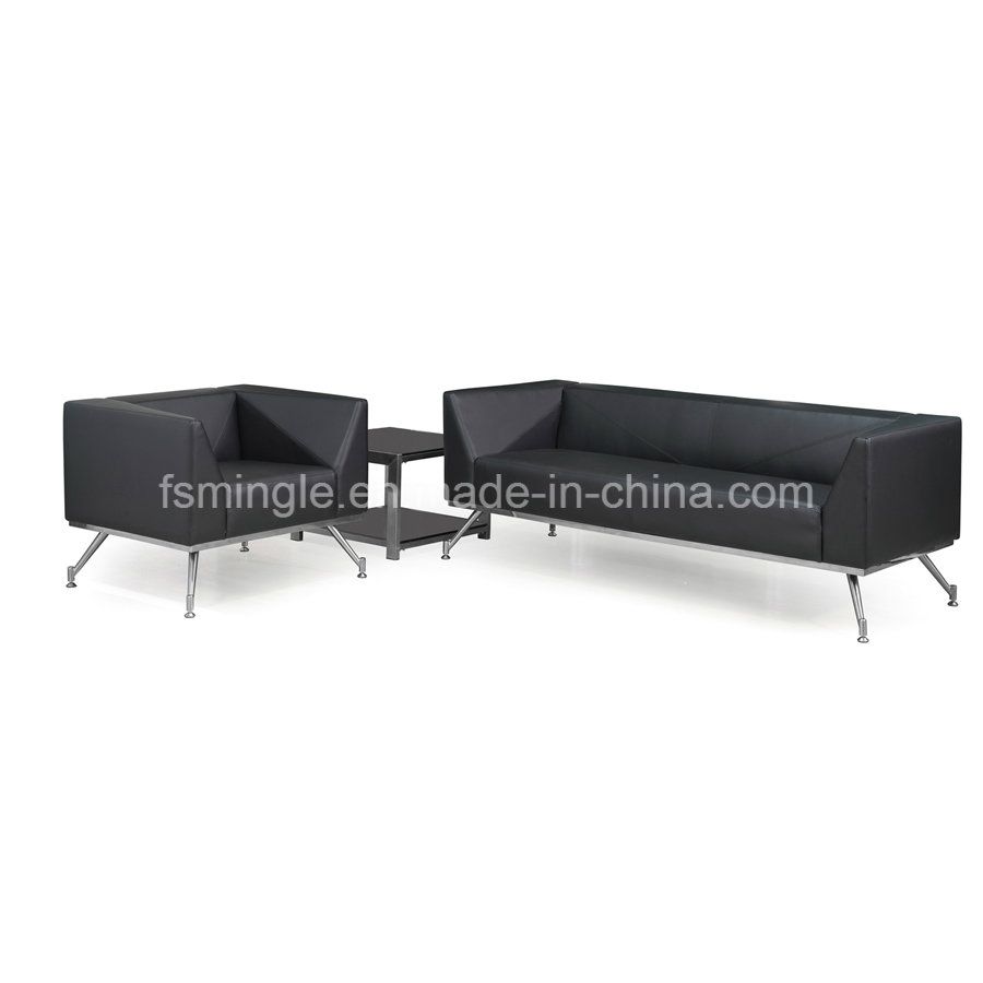 Modern Design Full Set Leather Sofa for Office Use