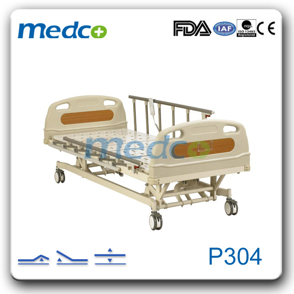 Three Functions Electric Hospital Bed, Patient Nursing Beds