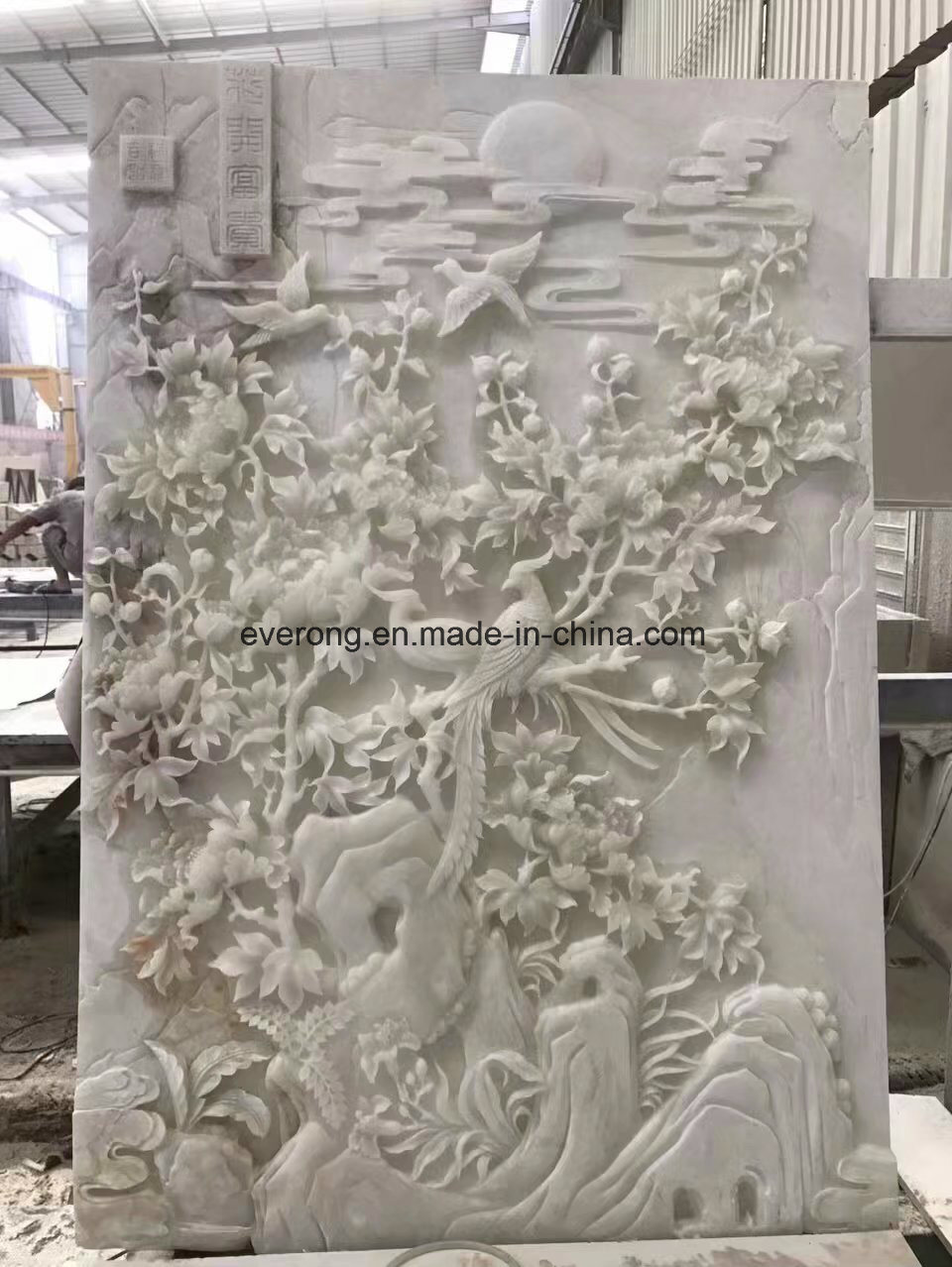 White Marble Hand Carving for Home Decoration/Art Collection