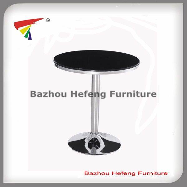 Simple Tempered Glass Side Table End Table (C26)