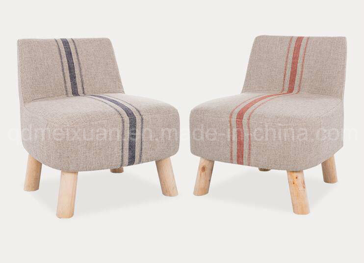 Solid Wooden Chairs Living Room Chairs Colorful Chairs Fabric Chairs Coffee Chairs Fabric Sofa (M-X2532)