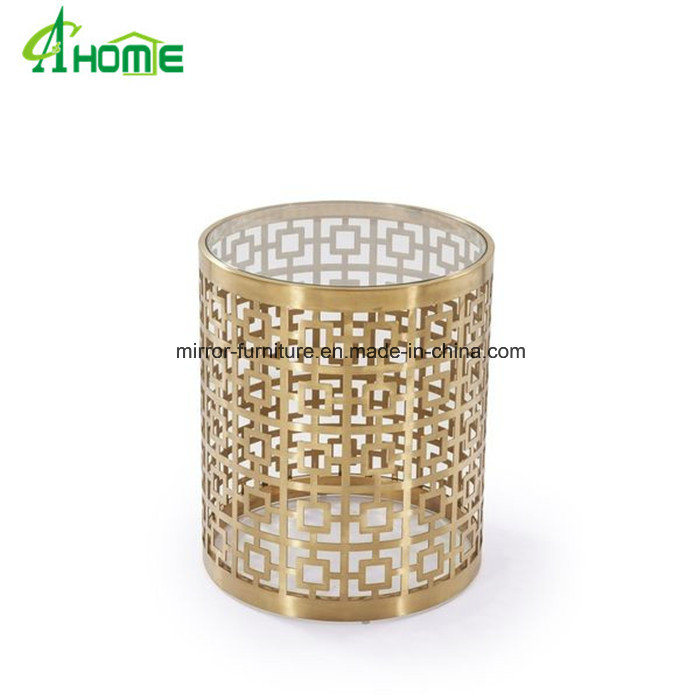 Most Popular Mirror Side Table Coffee Table for Living Room