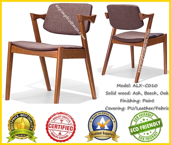 Solid Wood Chair for Restaurant (ALX-C010)