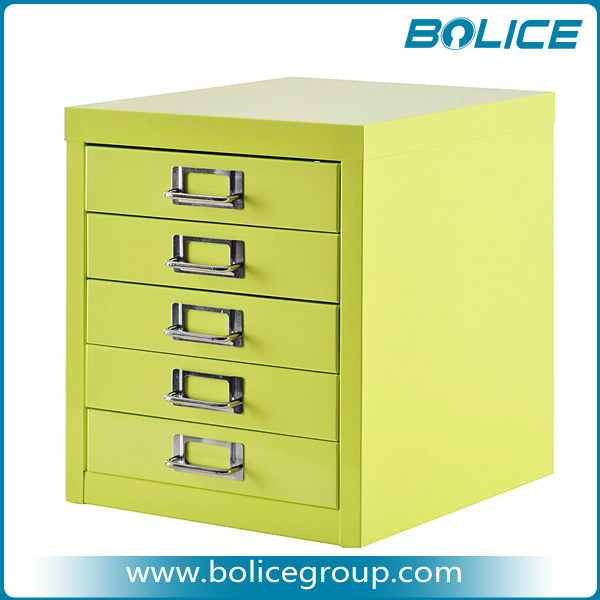 5 Drawers Desk Top Steel Filing Cabinet