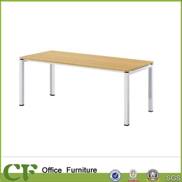 Customzied Wooden Office Square Meeting Table for 6 Seater