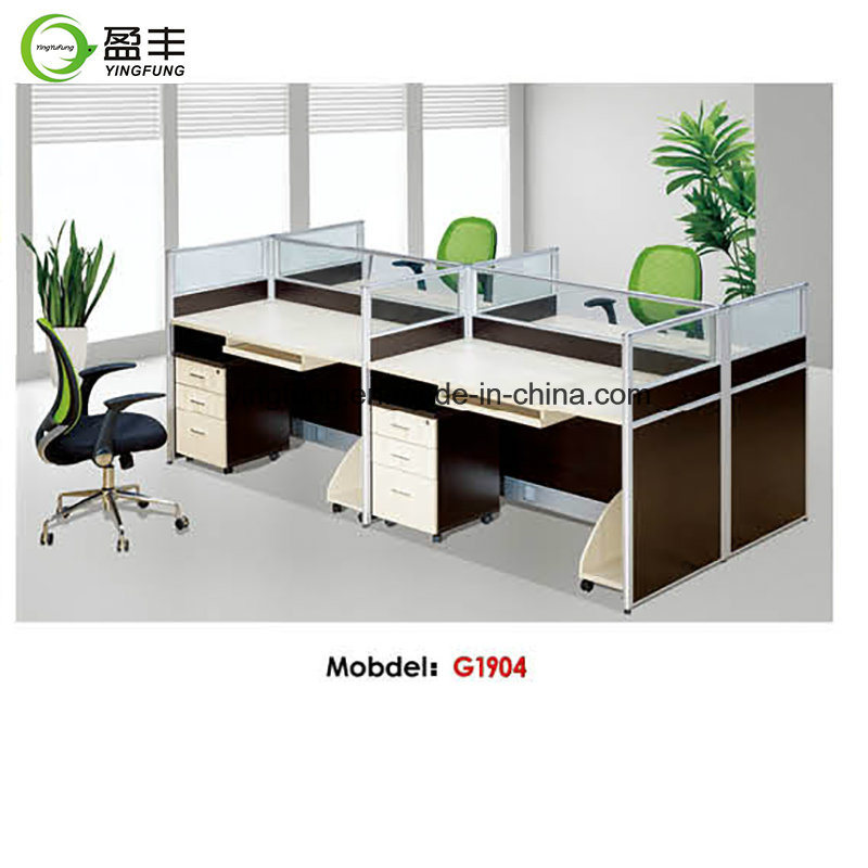 Office Furniture Wooden Workstation Modular Office Desk Yf-G1904