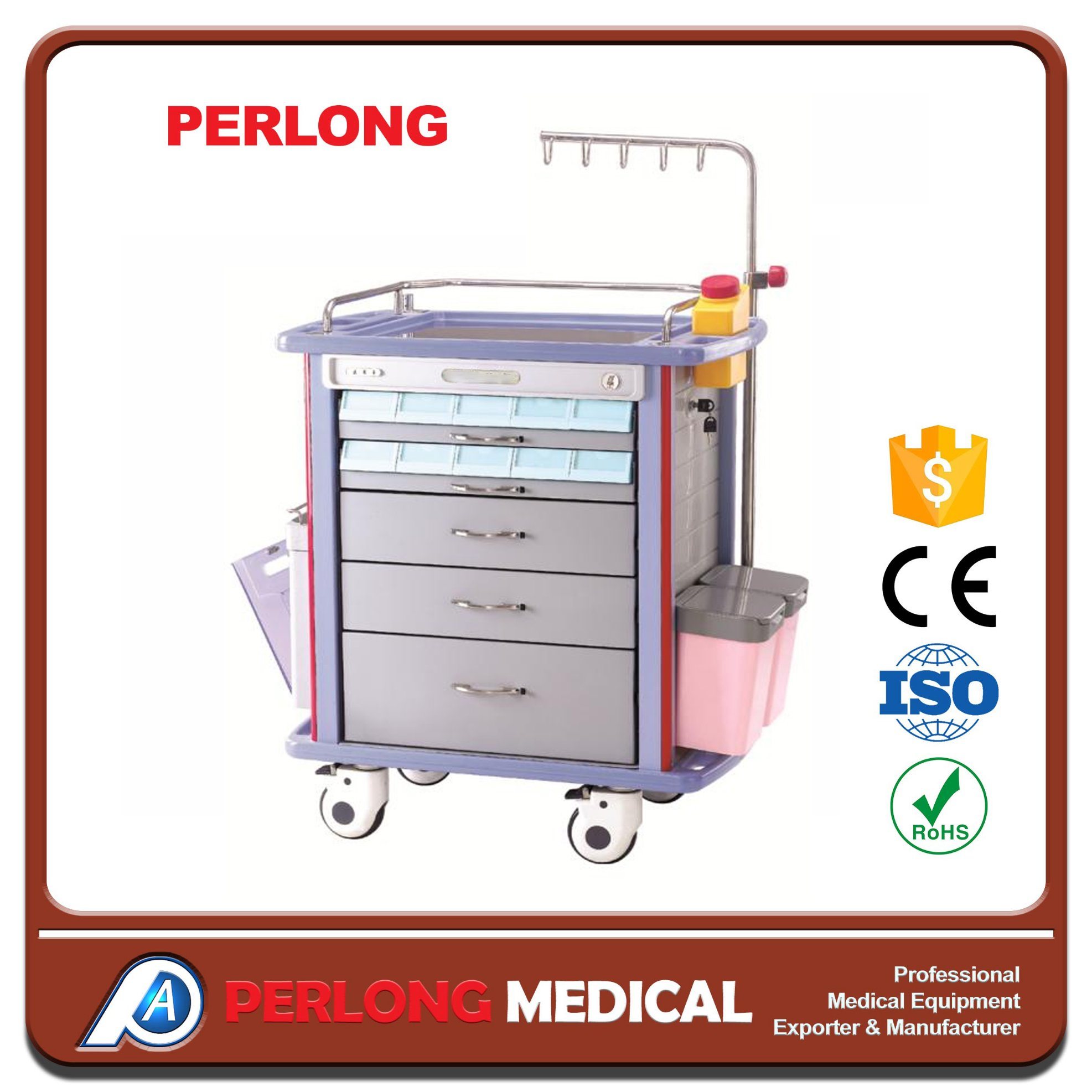 Luxury Trolley for Treatment Hf-45-2