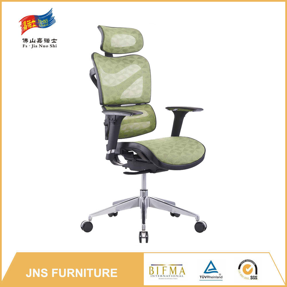 150kg Load Capacity Wire Mesh Office Chair with Headrest