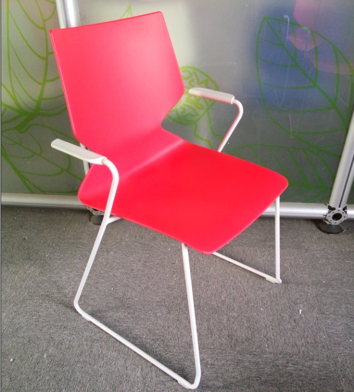 High Quality Stackable Steel Plastic Multi-Color Dining Chair