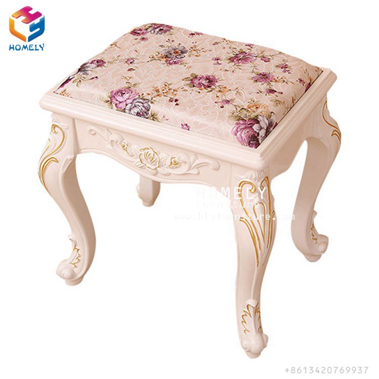 Foshan Furniture Wooden Nail Chair Pumpkin Stool Cheap Price