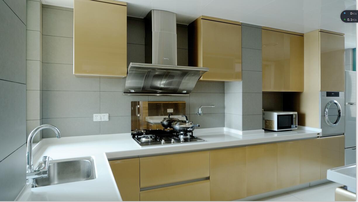 High Quality New Modern High Glossy Wood Kitchen Cabinet Yb1707010