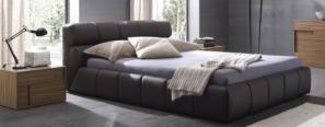 Lb1564 Modern Leather Bed