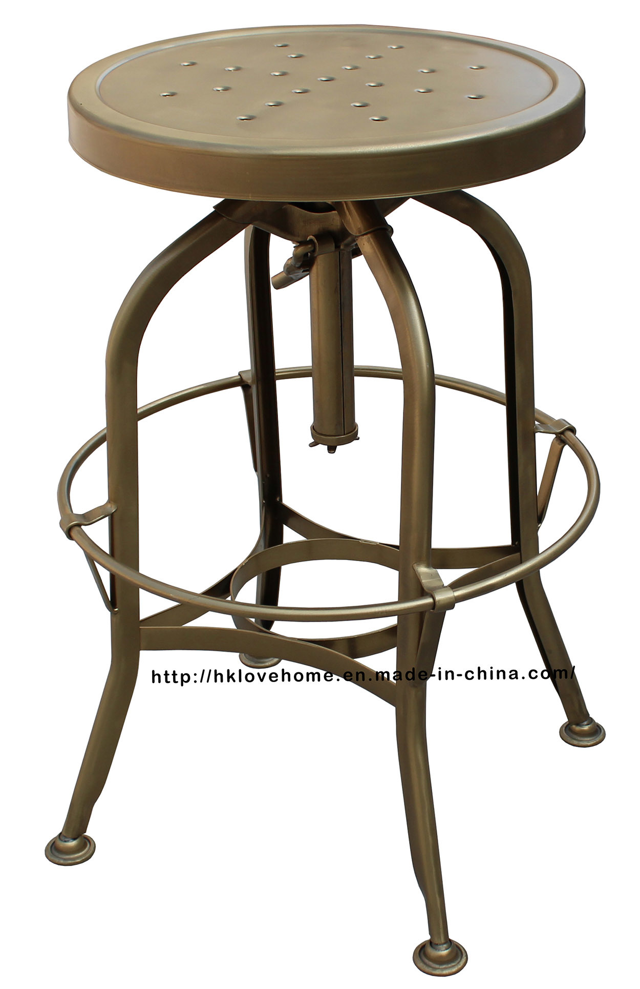 Industrial Toledo Metal Barstools Restaurant Dining Garden Living Room Chairs