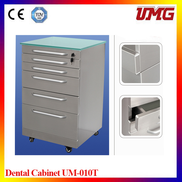 Hospital Dental Furniture Cabinet with Stainless Steel