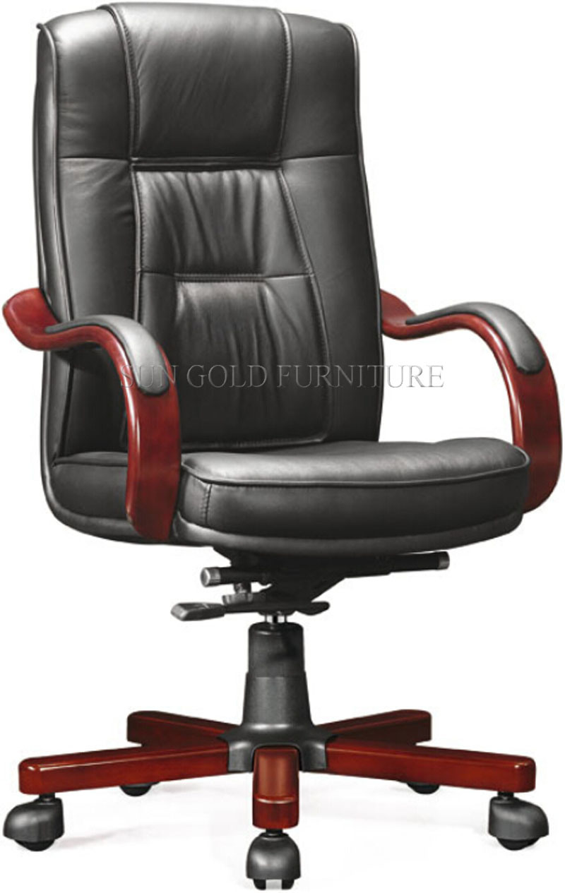 Foshan Office Chair Factory Swivel Cheap Leather Executive Chair (SZ-OC113)