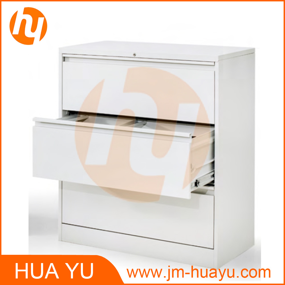 Office Furniture Centrally Lockable Filing Cabinet with 3 Drawers