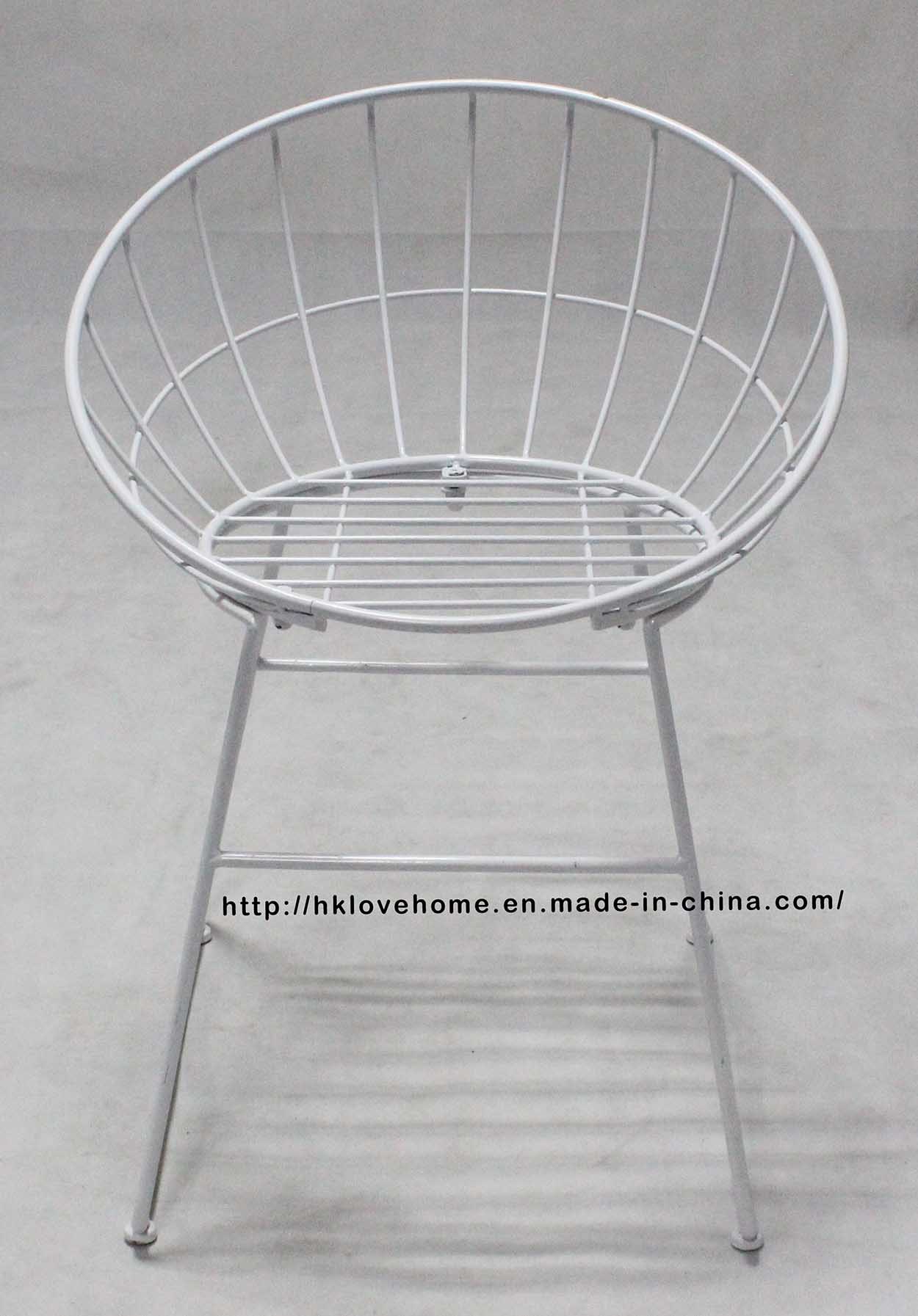 Morden Leisure Restaurant Metal Furniture Wire Dining Bar Wire Stools