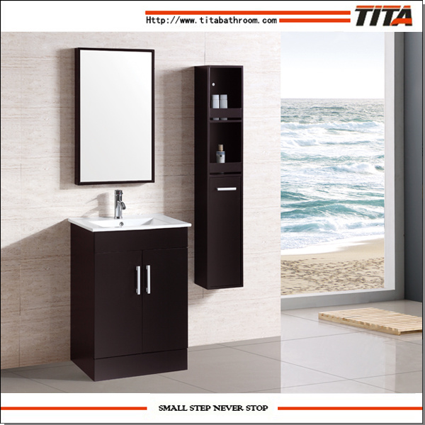 Solid Wood Bathroom Vanity/Bathroom Cabinet Furniture/Bathroom Sink Base Cabinets (T9046)