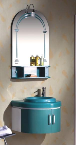 Waterproof Bathroom Vanity / Bathroom Sinks and Vanity / PVC Bathroom Vanity Cabinet (TH9007)