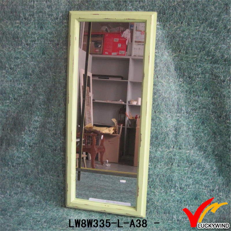 Crafts Handmade Wood Paint Wall Dressing up Mirror